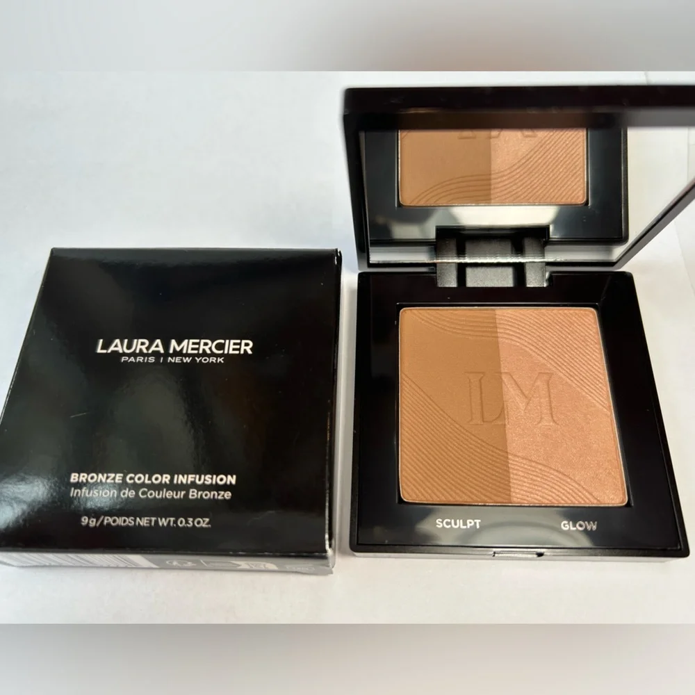 NWT🌷(#30) - Laura Mercier Bronze Color Infusion Talc-Free Matte & Luminous Duo